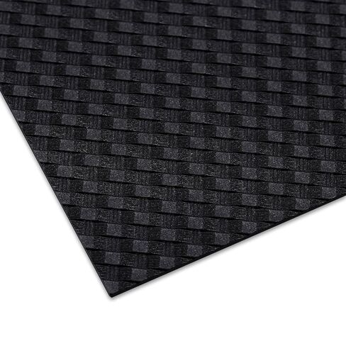HOLSTEX Thermoform Sheet - (Basketweave Texture) - (.080 Thickness) - (12in x 12in Sheet) - (Armor Black) - (1 Sheet) - for Holster Making, DIY Cosplay, Airsoft Armor in Saudi Arabia