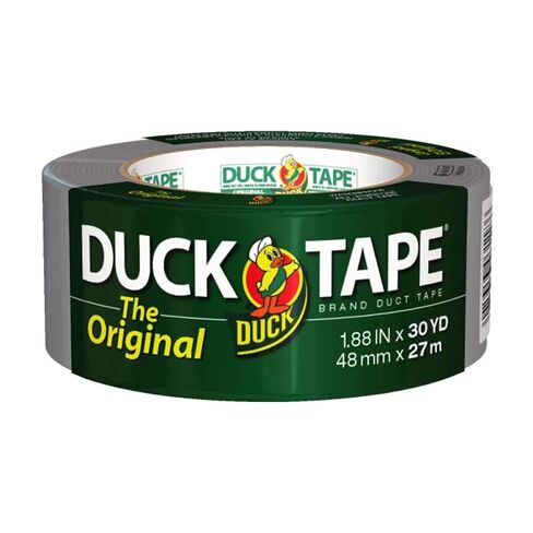 شريط لاصق أصلي متعدد الأغراض من العلامة التجارية Duck، 2.83 بوصة × 45 ياردة. (فضي) in Saudi Arabia