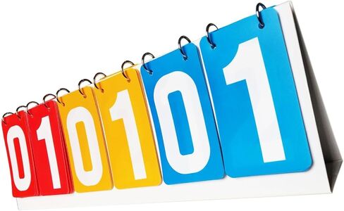 حافظة نقاط لوحة النتائج فليب لوحة النتائج قلابة لأنشطة الفصل الدراسي P.E، أحمر أصفر أزرق in Kuwait