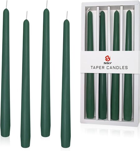 6 PCS Scented Taper Candlesticks 10 Inch Bluebell Scented Candle Aromatherapy Candles Gift Set Gradient Colored Candles for Home Decor Kitchen Decor Wedding Decorations in Saudi Arabia
