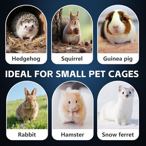 Guinea Pig Poop Spot Vacuum – Mini Cordless Assistant with LED Display, 2 Modes (4500/7500Pa), for Daily Cage Cleanup of Guinea Pig, Rabbit, Small Pets in Kuwait