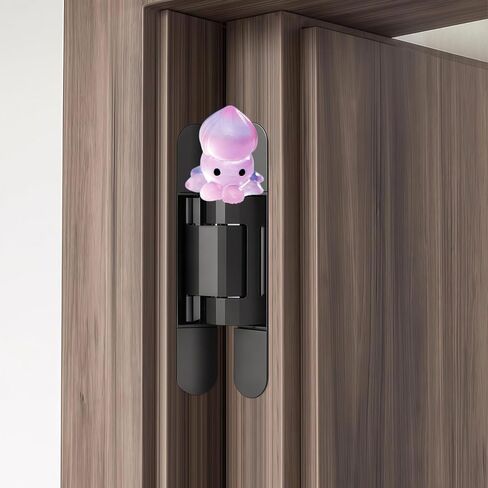 Cute Mini Creative Noctilucent Marine Animals, Squid Hinge Heads Decorative Topper Set 6PCS, Home Decoration,Magnetic Hinge Head Toppers Door Hinge in Saudi Arabia