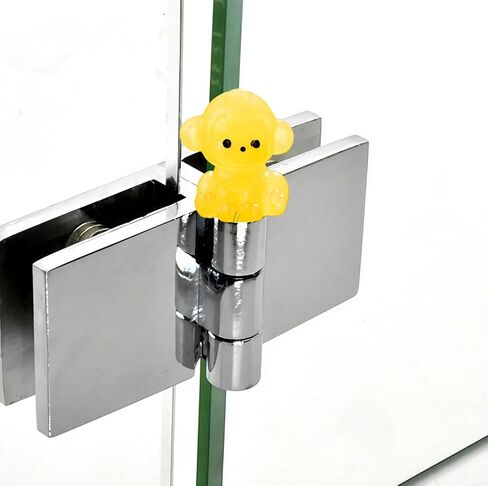 Cute Mini Creative Luminous Little Monkey Hinge Heads Decorative Topper Set 6PCS, Home Decoration,Magnetic Hinge Head Toppers Door Hinge in Saudi Arabia
