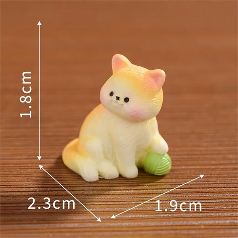 Cute Mini Creative Playing with Cats Hinge Heads Decorative Topper Set 4PCS, Home Decoration,Magnetic Hinge Head Toppers Door Hinge in Saudi Arabia