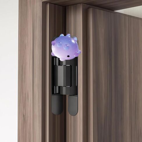 Cute Mini Creative Noctilucent Marine Animals, Sea Cucumbers Hinge Heads Decorative Topper Set 6PCS, Home Decoration,Magnetic Hinge Head Toppers Door Hinge in Saudi Arabia