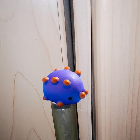 Cute Mini Creative Noctilucent Marine Animals, Sea Cucumbers Hinge Heads Decorative Topper Set 6PCS, Home Decoration,Magnetic Hinge Head Toppers Door Hinge in Saudi Arabia