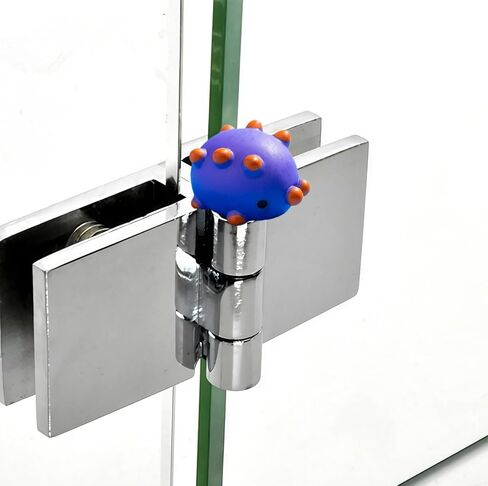 Cute Mini Creative Noctilucent Marine Animals, Sea Cucumbers Hinge Heads Decorative Topper Set 6PCS, Home Decoration,Magnetic Hinge Head Toppers Door Hinge in Saudi Arabia