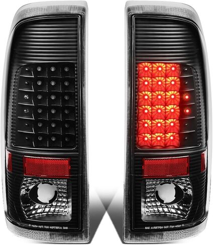 DNA Motoring TL-F25008-LED-3D-CL-CL LED 3D Tail Light Sender & Side Side [متوافق مع 08-16 F250-F550 SD / 09-16 F350 F450 / 15-16 F550] in Kuwait