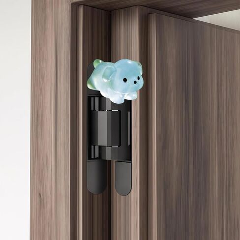 Cute Mini Creative Luminous Puppy Hinge Heads Decorative Topper Set 6PCS, Home Decoration,Magnetic Hinge Head Toppers Door Hinge in Saudi Arabia