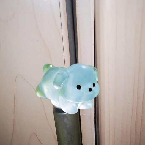 Cute Mini Creative Luminous Puppy Hinge Heads Decorative Topper Set 6PCS, Home Decoration,Magnetic Hinge Head Toppers Door Hinge in Saudi Arabia