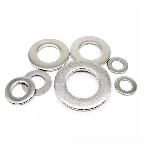 555/1035pcs Flat Washer Assortment Kit Plain Gasket Set M1.6 M2 M2.5 M3 M3.5 M4 M5 M6 M8 M10 M12 M16 304 A2 Stainless Steel(Set B 1035pcs) in Saudi Arabia
