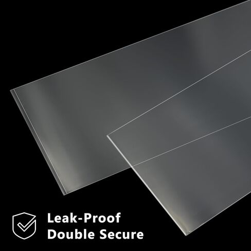 50 PCS Poly Bags 5x30" Poster Bags, Fit for 3 inches Tube, for 18-24 Inches Poster, Art Prints, Maps, Blueprint in Saudi Arabia