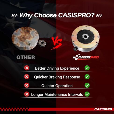 فرامل محرك عربة الجولف لمحرك EZGO RXV 2008-UP 48V الكهربائي ومحرك الفرامل الإلكترونية من الليثيوم النخبة، OEM # 610065 605867، فرامل محرك EZGO متوافقة مع وحدة التحكم في السرعة Danaher in Kuwait