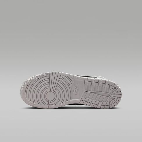 حذاء Air Jordan 1 Mid SE للأطفال الكبار (فوتون داست/بيوتر مسطح/أسود/أزرق بارد) in Saudi Arabia