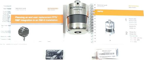 مجموعة مسبار أدوات الآلة Renishaw RMP60 الجديدة في الصندوق مع ضمان لمدة عام in Saudi Arabia