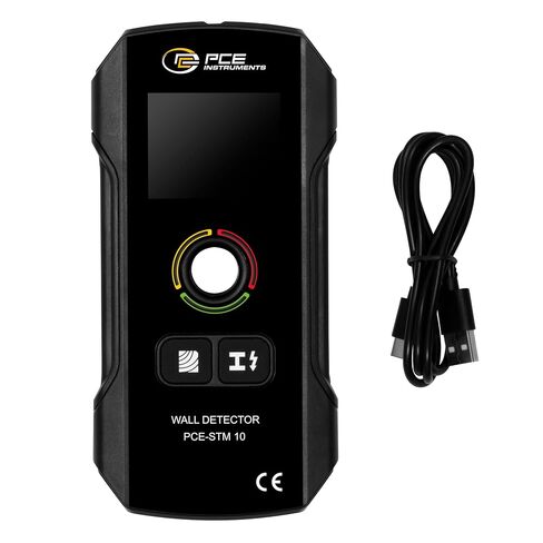PCE Instruments PCE-STM 10 مقياس مستوى الصوت الرقمي المحمول للضوضاء البيئية والصناعية، يبلغ قياسه 30-130 ديسيبل، جنبًا إلى جنب مع الاستجابة السريعة/البطيئة ووظائف تثبيت الذروة in Kuwait