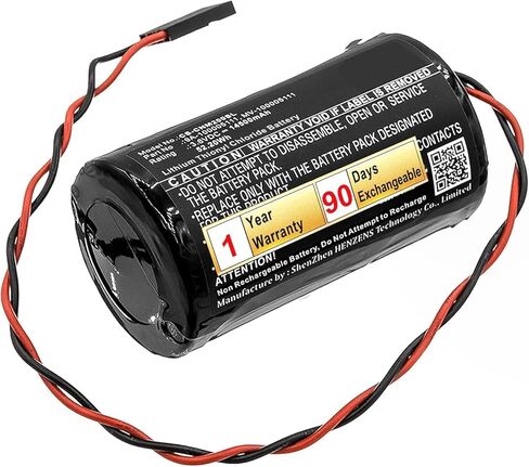 بطارية بديلة 9A-100005111 لمحللات التدفق MC-II Plus EXP MC-III Plus MC-III Plus EXP Flow Analyzer MC-II Plus WT4911B WT4911BATT، P/N: 9A-100005111 LS33600-CN1 MV-100005111 بطارية 14500 مللي أمبير في الساعة in Saudi Arabia