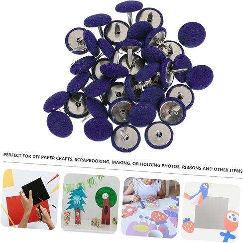 AUTSUPPL 50pcs Two Feet Studs DIY Rivets for Craft Projects Non Fading Decorative Nails Easy to Use for Handmade Crafts and Repairs in Saudi Arabia