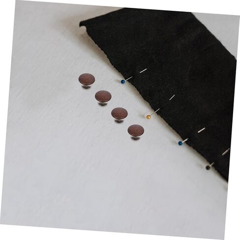 jojofuny 10 Sets Round Zinc Alloy Rivets Decorative Studs for DIY Crafts Belts Bags and Sandals Easy Installation Versatile Replacement Accessories for Fashion Projects in Saudi Arabia