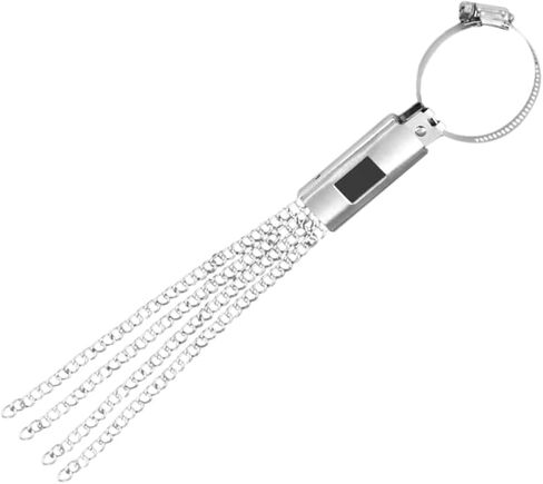 2pcs 4 Static Ground Electrostatic Belt Car Anti Static Strap Iron Chain Conductive Tape, As Shownx2pcs, X031642FW0KMLK2WJ0TB in Saudi Arabia