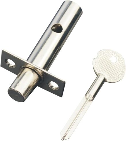 أقفال باب الخصوصية من الفولاذ المقاوم للصدأ مقاس 16 × 60 سم، قفل نقر أسطواني بمفتاح، مجموعة قفل خصوصية منزلية للأبواب الداخلية، باب مقاوم للحريق in Kuwait