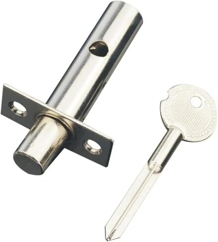 إكسسوارات قفل باب غير مرئي من الفولاذ المقاوم للصدأ، قفل مدير بسيط سميك، مجموعة قفل الخصوصية(2) in Kuwait