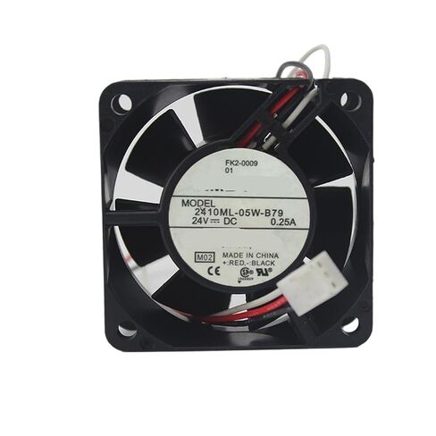1 قطعة 2410ML-05W-B79 تيار مستمر 24 فولت 0.25A 6800 دورة في الدقيقة 3 أسلاك مروحة التبريد 6025 6 سنتيمتر 60*25 مللي متر in Saudi Arabia