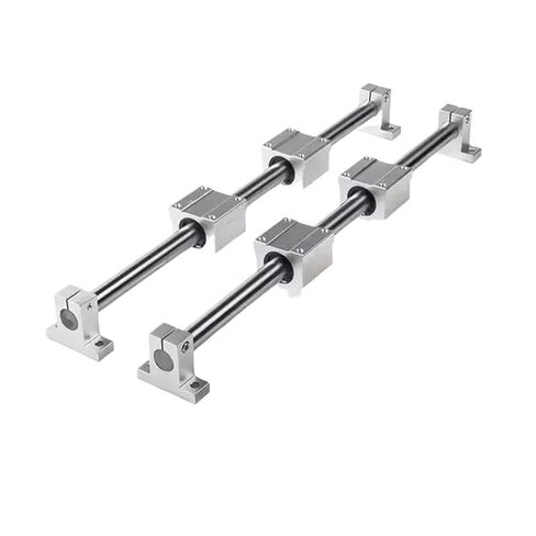 رمح خطي/10/12/16 مللي متر 300 400 500 4 قطعة SCS8/10/12/16UU كتل تحمل خطية 4 قطعة SK8/10/12(550 مللي متر ، 8 مللي متر) in Kuwait