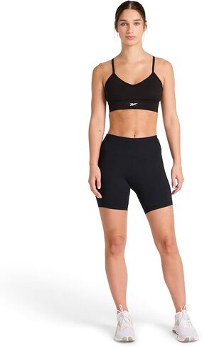 Reebok Women's Lux High-Rise Bike 6" Short, Slim Fit, Lightweight Stretch Nylon Fabric, Moisture-Wicking in Saudi Arabia
