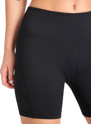 Reebok Women's Lux High-Rise Bike 6" Short, Slim Fit, Lightweight Stretch Nylon Fabric, Moisture-Wicking in Saudi Arabia