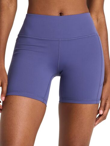 Reebok Women's Lux High-Rise Bike 6" Short, Slim Fit, Lightweight Stretch Nylon Fabric, Moisture-Wicking in Saudi Arabia