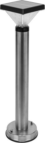 Gama Sonic Luxor Solar Pathway Light, Black Aluminum, 50 Lumen LED Landscape Solar Path Lamp - 2 Pack (146iP250080) in Saudi Arabia