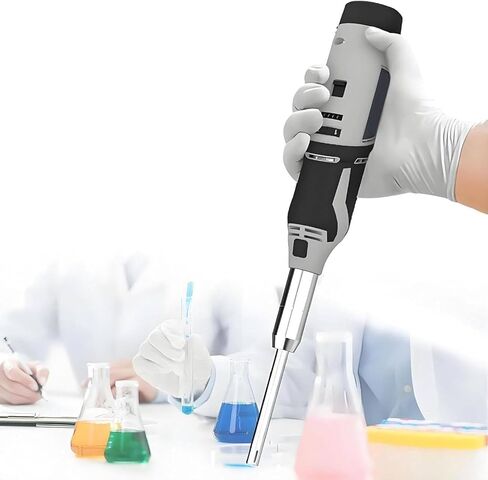 High-Speed Handheld Homogenizer for Lab Cell & Tissue 0.5-250ml Emulsifier & Mixer Psor Cell Disruptor with 10mm & 8mm Attachments Perfect for Research & Experiments in Saudi Arabia