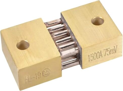 Shunt Resistor 1500A 75mV for DC Current Ammeter Analog Panel Meter External FL-19 Shunt Divider in Saudi Arabia