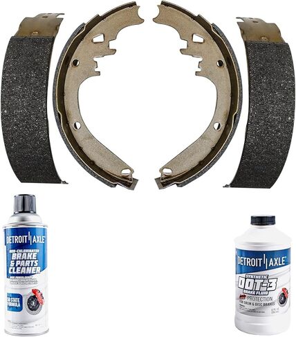 Detroit Axle - Rear Brake Kit for Mitsubishi Outlander Sport PHEV RVR, Disc Brake Rotors Ceramic Brakes Pads with Hardware Replacement : 11.89" inch Rotors in Saudi Arabia