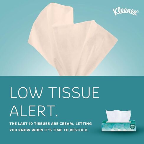 Kleenex 21400 White Facial Tissue, 2-Ply, Pop-Up Box, 100/Box, 36 Boxes/Carton in Saudi Arabia