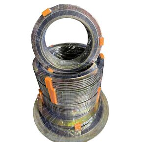 حشية جرح حلزونية من GemmySeal مع حلقة داخلية وخارجية CS، مملوءة بالجرافيت، 5 قطع 1 بوصة DN25-150lb in Kuwait