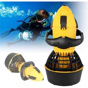 Underwater Sea Scooter - 500W Water Propulsion Device with Lithium Battery for Water Sports & Pool Fun - Yellow Submersible Water Propeller in Kuwait