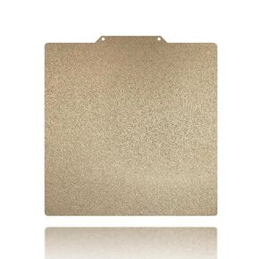 سرير طباعة PEI مُحدث بسمك 0.77 مم مقاس 257 × 257 مم مع رمز QR لمختبر Bambu Lab X1/P1P/P1S/P2S/X1C/A1، لوحة بناء فولاذية زنبركية مغناطيسية مرنة مزدوجة النسيج للطابعة ثلاثية الأبعاد in Kuwait