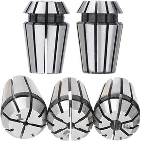 أسطوانة معدنية ER25 الدقة كوليت المشبك تشاك 1.0-16.0 مللي متر كوليت تشاك حامل لحامل طحن المخرطة 1 قطعة (الحجم: 1 قطعة ER25-1l2) in Kuwait