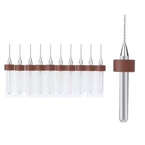 0.6mm Carbide PCB Drill Bits for Drilling Print Circuit Board Mini Tool Bit 10-50Pcs(1 Box (10pcs)) in Kuwait