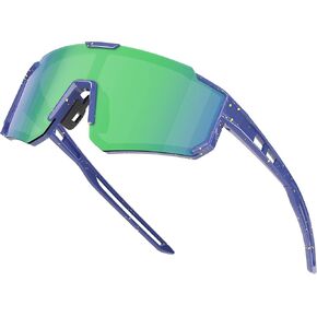 نظارات شمسية رياضية للشباب، نظارات شمسية مستقطبة خفيفة الوزن للأطفال، كرة البيسبول لركوب الدراجات للأولاد والبنات من سن 3 إلى 12 عامًا in Kuwait