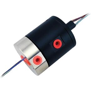 2 in and 2 Out air Conductive Rotary Joint 2 Channel Slip Ring(Q2P01 18PS end face 18 Channels 2A) in Saudi Arabia