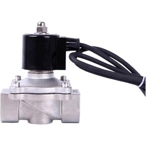 1 "الفولاذ المقاوم للصدأ صمام الملف اللولبي مغلق عادة تحت الماء IP68 مقاوم للماء صمام الملف اللولبي ذو الضغط المنخفض 220 فولت 12 فولت 24 فولت (BSP_380VAC) in Kuwait