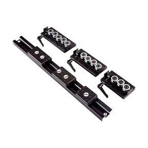 دليل خطي مدمج ثنائي المحور مقاس 38 مم أسود قطعة واحدة من السكك الحديدية SGR15N ومجموعة قوالب واحدة من آلات النجارة (عجلة SGB15N-4، 800 مم) in Kuwait