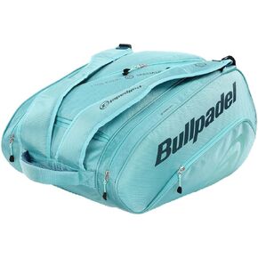 Bullpadel Padel Racket Bag BPP-25006 Flow | Lightweight Medium-Capacity for 4 Padel Rackets | Thermo Protection, Ventilated Shoe Compartment | Signed by Alejandra Salazar in Kuwait