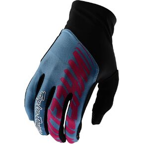 Troy Lee Designs Flowline Glove (2025) لركوب الدراجات الجبلية MTB ، Eyez Black ، X-Large in Kuwait