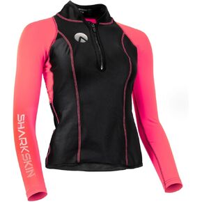 أداء جلد القرش بأكمام طويلة (أنثى) PK US14 وردي in Kuwait