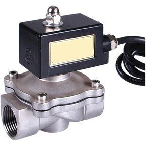 1 "صمام الملف اللولبي المقاوم للانفجار من الفولاذ المقاوم للصدأ مغلق عادة 220 فولت 110 فولت 24 فولت 12 فولت صمام الملف اللولبي للغاز (G_220VAC) in Kuwait