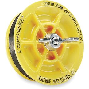 Cherne 4" Mechanical Pipe Plug, Rubber and ABS Plastic - 270245, (Pack of 2) in Kuwait